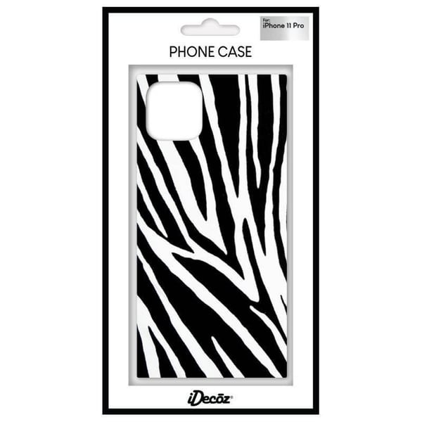 iDecoz ZB954PC7, Suojus, Apple, iPhone 11 Pro, 14,7 cm (5.8"), Valkoinen, musta