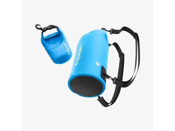Spigen AquaShield WaterProof Dry Bag + A630, Camping, Strandaktivitet, Camping, Canoeing, Kayaking, Vattensportaktivitet, Universal, Blå, Termoplas...