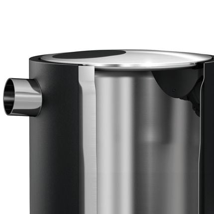 Graef WK 902, 1,2 l, 2015 W, Sort, Rustfritt stål, Rustfritt stål, Vannivåindikator, Overopphetingsbeskyttelse