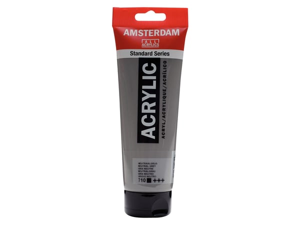Amsterdam Standard Series akrylrør, Neutral Grey 710