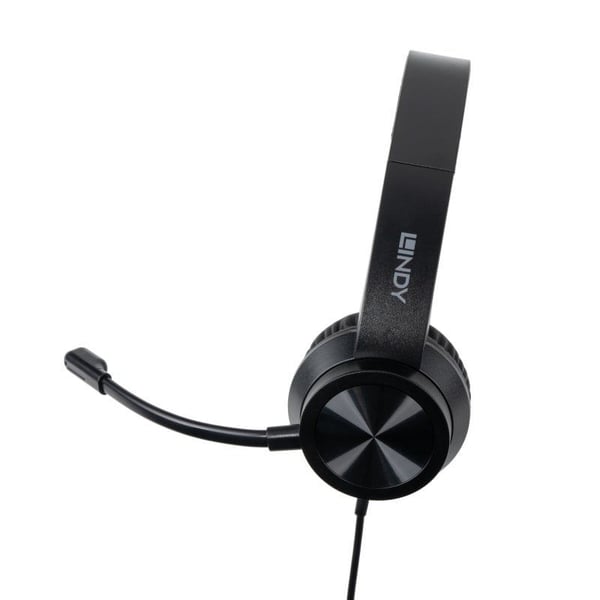 Lindy 20439, Kabel, 20 - 20000 hz, Kontor/callcenter, 132 g, Headset, Svart