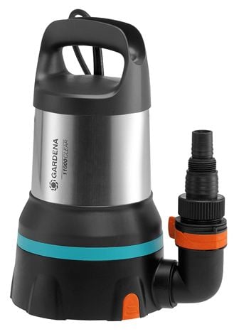 Gardena Dirty Water Pump 25000, 1100 W, AC, 1,1 stang, 25000 l/t, IPX8, Sort