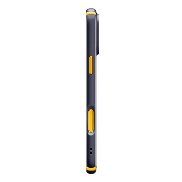 Spigen Nano Pop Hybrid (MagFit), Mobilskal, Apple, iPhone 17 Pro Max, 17,5 cm (6.9"), Marinblå, Gul