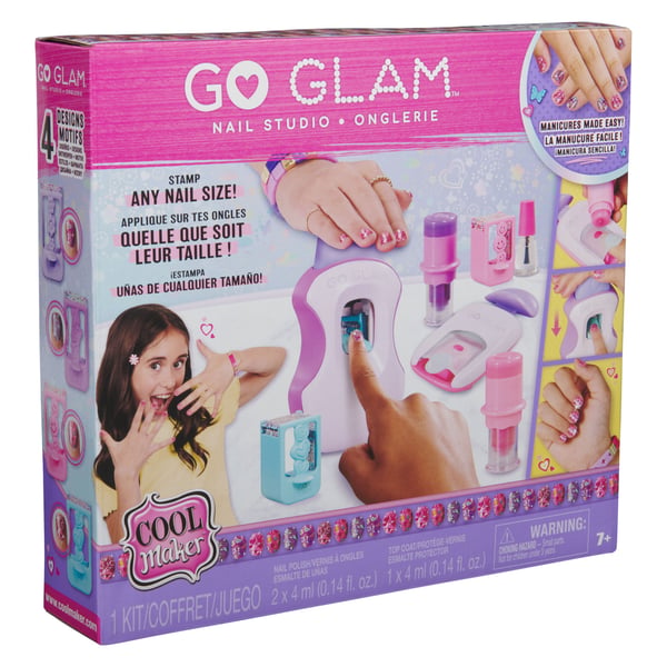 Cool Maker Go Glam Mani-Mask kynsistudio, 200 kynttä, 4 mallia, 2 applikaattoria