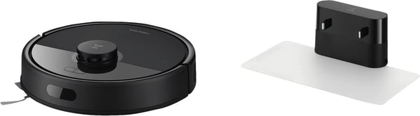 Roborock Q7BF, Uten pose, Svart, Rund, 3 hjul, Lade, 0,27 l