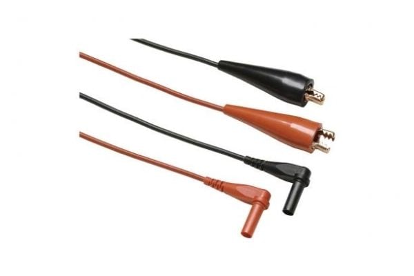 Fluke TL28A, Testausjohdin, -anturi ja klipsisarja, Musta, Punainen, Silikoni, -80 - 70 °C