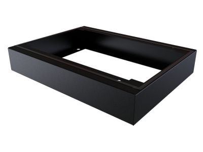 Lanview by Logon - Rack-sokkel - skapmonterbar - svart