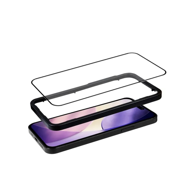 Crong 3D Armour Glass - Herdet glass for iPhone 17 + monteringsramme