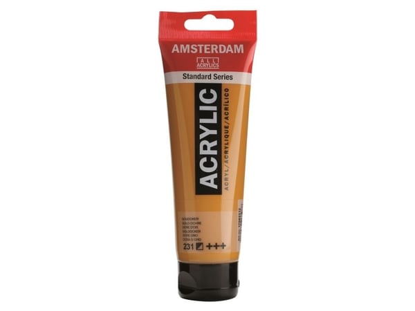 Amsterdam Standard Series Akrylrør 120 ml Gold Oker 231