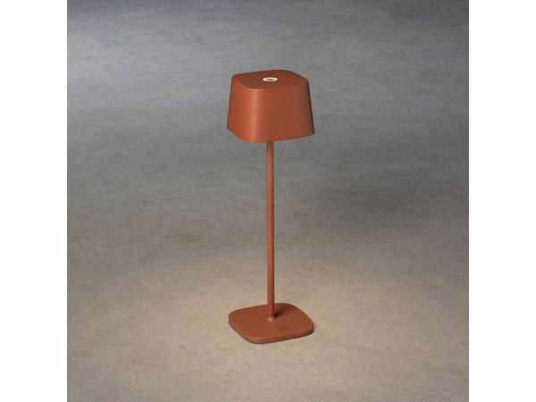 Konstsmide 7814-960, Bordlys, Terracotta, Aluminium, IP54, Fasade, Hage, Gangsti, Inngang, Garage, Gressplen, Terrasse, III