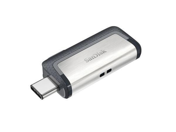 SanDisk Ultra Dual - USB-flashstasjon - 128 GB - USB 3.1 / USB-C