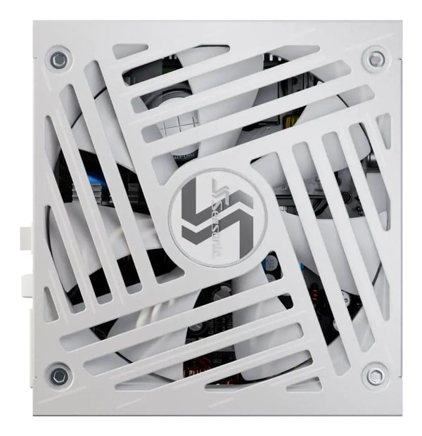Seasonic FOCUS GX-850 strømforsyning 850 W 80 PLUS Gold modulær, hvit