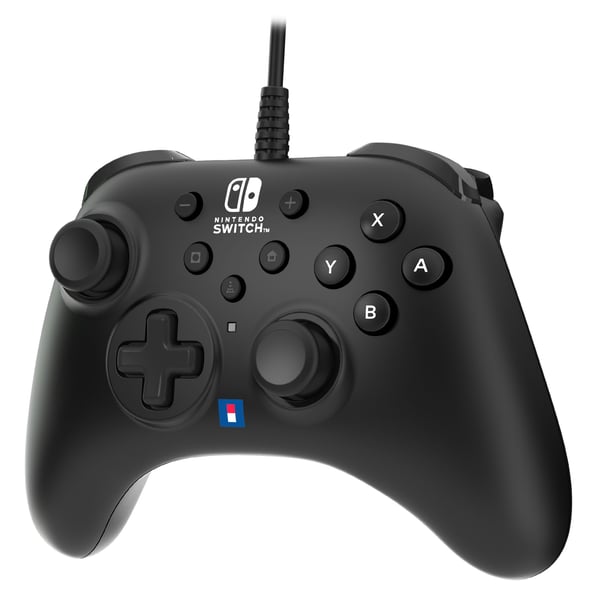 HORIPAD Turbo - Håndkonsoll - kablet - svart - for Nintendo Switch