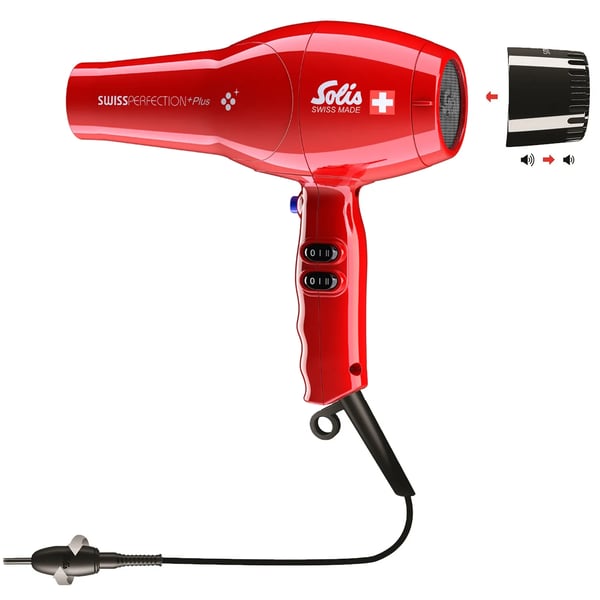 Solis Swiss Perfection Red Plus hiustenkuivaaja Type 3801