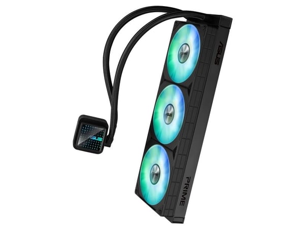 ASUS Prime LC 360 ARGB alt-i-ett CPU-vannkjøler 360 mm, svart
