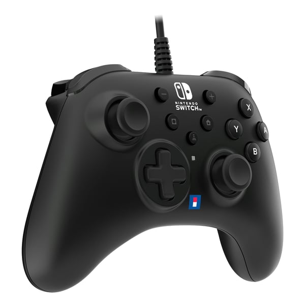 HORIPAD Turbo - Håndkonsoll - kablet - svart - for Nintendo Switch