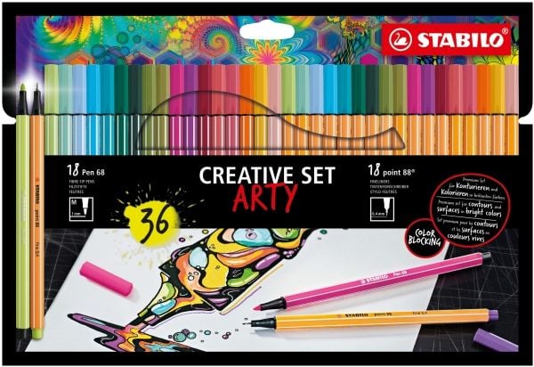 Stabillo Arty Creative set 36 dele