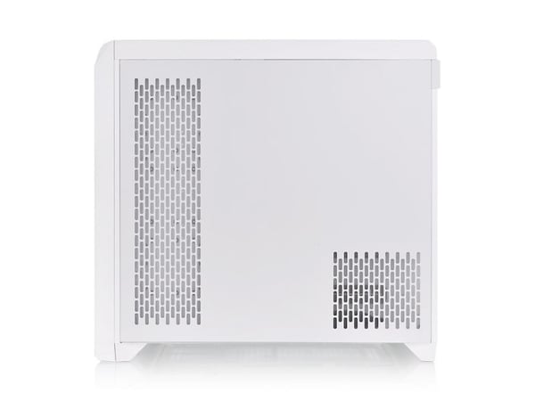 Thermaltake CTE C750 Air - FT - utökad ATX - genomskinlig sidopanel (härdat glas) - ingen strömförsörjning (PS/2) - vit, snö - USB/ljud