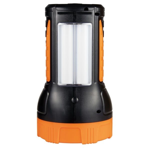 Libox Latarka akumulatorowa szperacz LB0167, Käsikokoinen taskulamppu, Musta, Oranssi, Muovi, Painikkeet, LED, 1,6 W