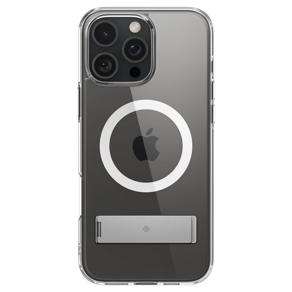 Caseology Capella Mag (Kickstand), Suojus, Apple, iPhone 16 Pro Max, 17,5 cm (6.9"), Läpinäkyvä, Valkoinen