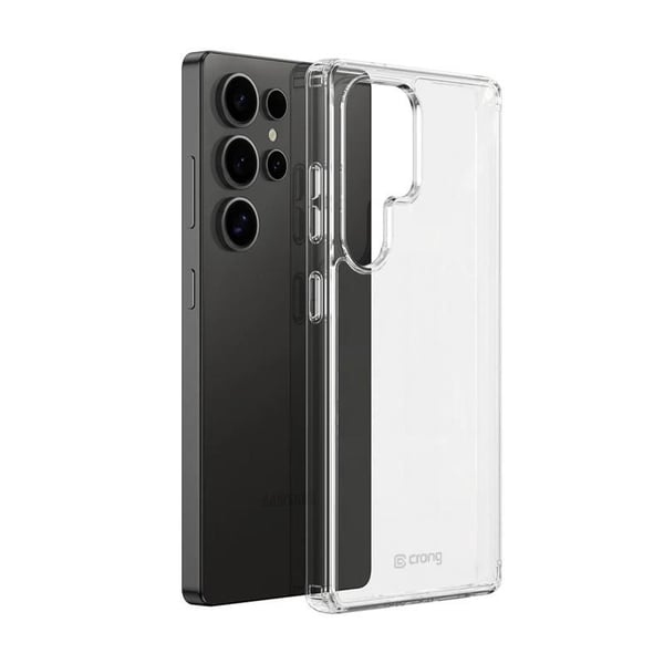 Crong Crystal Shield suojakuori Samsung Galaxy S25 Ultra (läpinäkyvä)