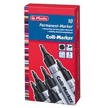 Herlitz 10845360, Svart, Svart, Sølv, Aluminium, 10 stykker