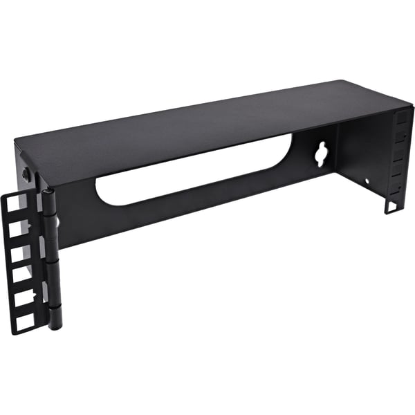 InLine 10" Mini Rack for veggmontering 2U 7,6 cm dybde svart (10102A)