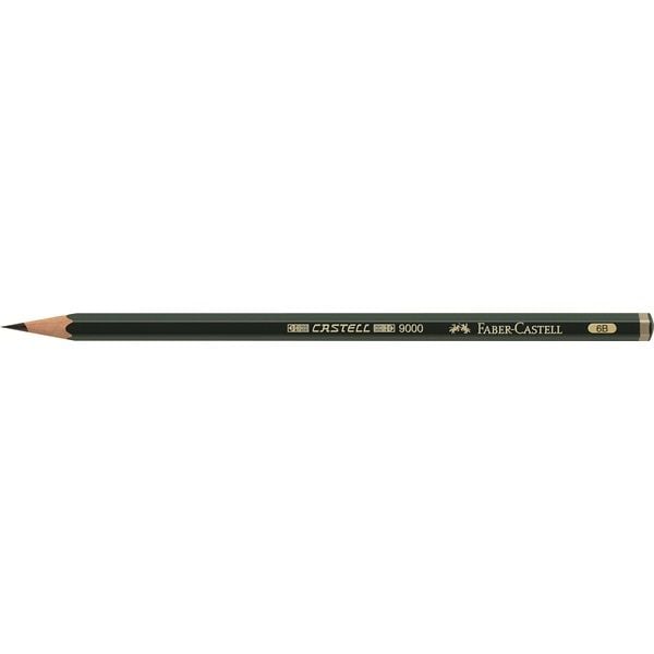 Faber-Castell CASTELL 9000 - Blyant - 6B