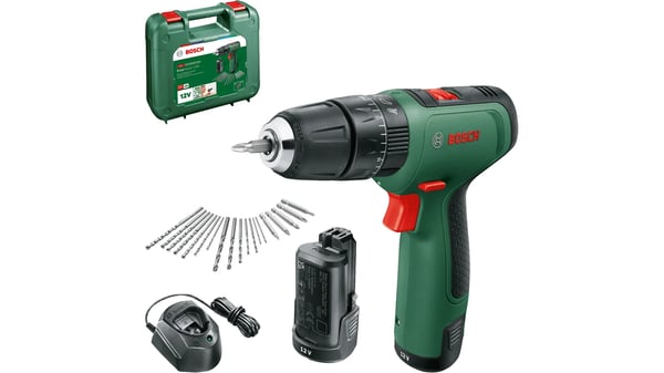 Bosch EasyImpact 1200 12 V akkuiskuporakone, 2-vaihteinen, 2 akkua