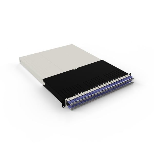 PATCHBOX patchbox.one - Kabelindragningssystem - CAT 6a - STP - RAL 9005 - 30U