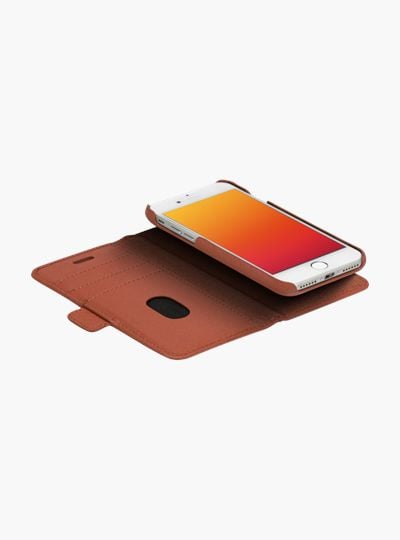 dbramante1928 New York, Lommebok-etui, Apple, iPhonee SE/8/7/6, 11,9 cm (4.7"), Rosa