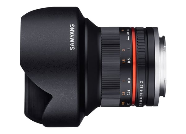 Samyang 12mm F2.0 NCS CS, Ultrabredt, 12/10, Fujifilm X