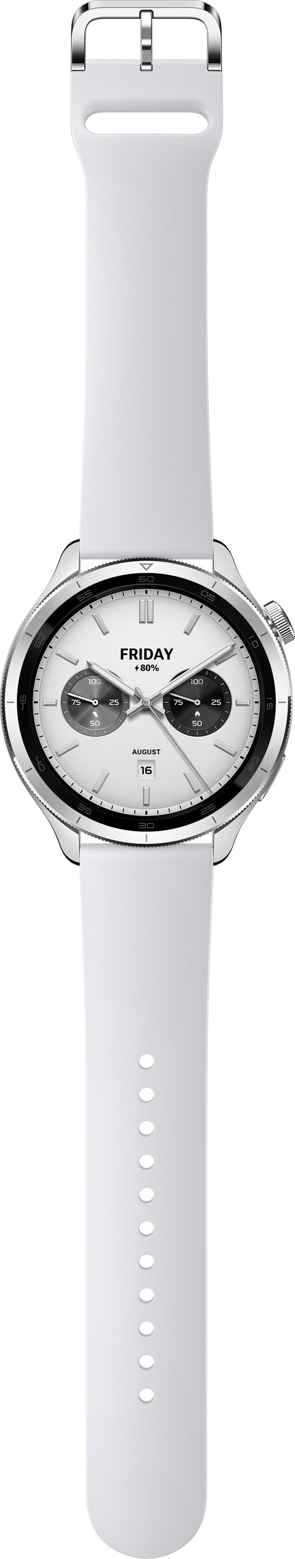 Xiaomi Watch S4 älykello 1.43" AMOLED GPS, hopea