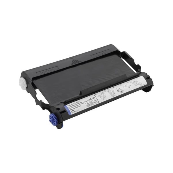 Brother PC301 - Svart - färgband - för Brother MFC-970, MFC-970MC; IntelliFAX 750, 770, 775, 775SI, 870MC, 875MC, 885MC