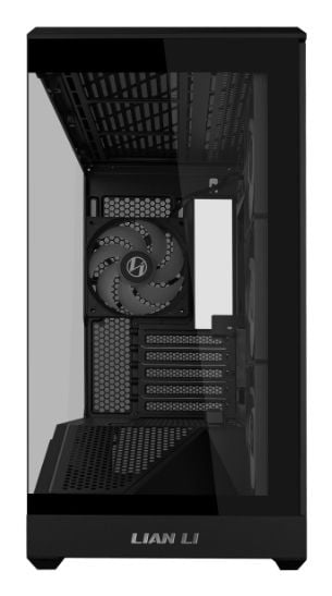 Lian Li VECTOR V100R MINI Micro-ATX-chassi, härdat glas, 4 ARGB-fläktar, svart