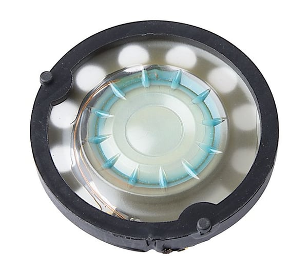 Visaton K 28 GI, 0,5 W, Pyöreä, 1 W, 8 O, 500 - 7000 Hz, 730 Hz