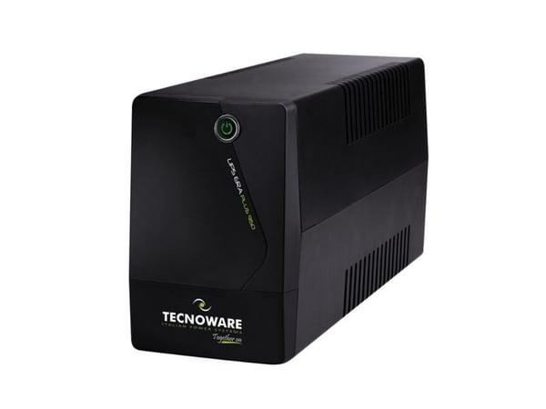 Tecnoware ERA PLUS - UPS - AC 230 V - 665 watt - 950 VA - enkeltfase - 7 Ah - utgangskontakter: 2