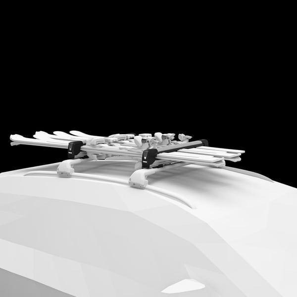 Thule SnowPack Extender Ski- ja lumilautateline - alumiinia