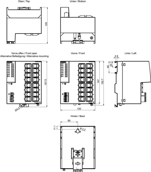 Siemens 6GK5116-0BA00-2AC2, Uhåndtert