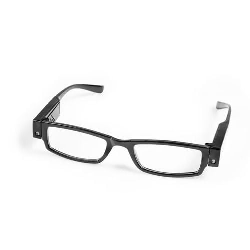 Læsebriller med LED lys - styrke + 1,5
