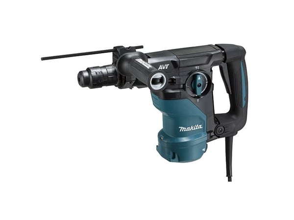 Makita HR3012FCJ Perforator SDS-PLUS 1050 W men.30mm 4,5kg 3,9J (3)mejslingsläge, utbytbar chuck, AVT, LED, MAKPACK