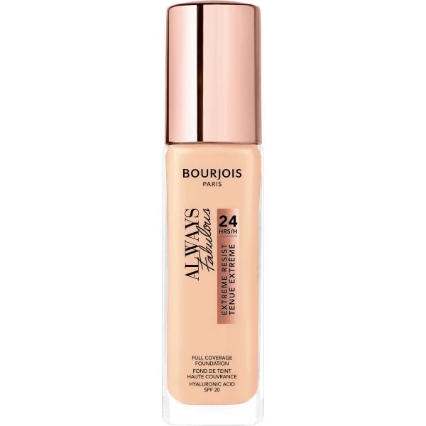 Bourjois Always Fabulous 24HRS Extreme Resist foundation - 100 Rose Ivory 30 ml