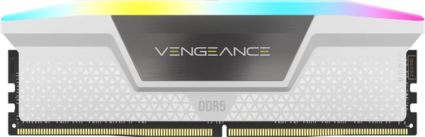 Corsair Vengeance RGB RAM 32 GB DDR5 6000 MT/s CL30 CMH32GX5M2B6000Z30W hvit
