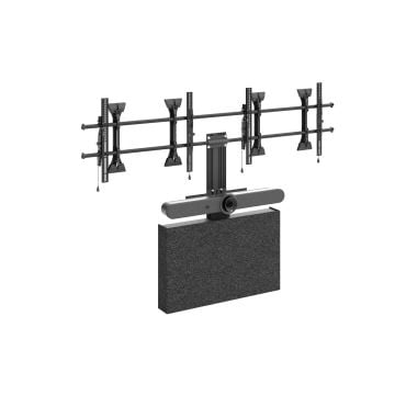 Chief Fusion - Monteringssats (kamerafäste, storage compartment, rack rail kit) - för LCD-display - väggmonterbar - TAA-kompatibel - för Chief Disp...