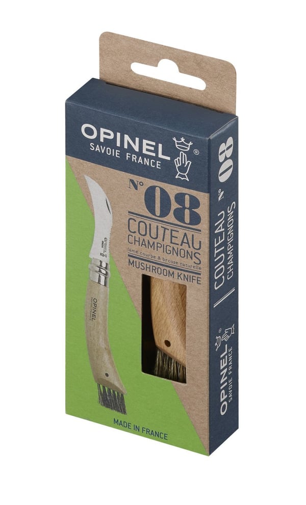 Opinel 3123840012525, Liukuliitospuukko, Ruostumaton teräs, Puu, Puu