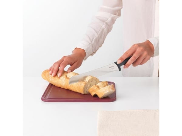 Brabantia BRABANTIA BRABANTIA - Tasty+ - Leipäveitsi 20 cm - Tummanharmaa