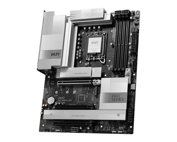 MSI PRO Z890-A WIFI, Intel, LGA 1851 (Socket V1), Intel Core Ultra (Series 2), LGA 1851, 256 Gt, DDR5-SDRAM-muisti