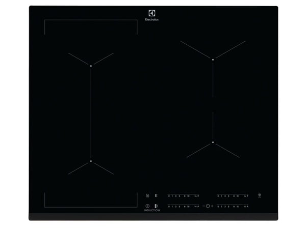 Electrolux EIV634 induktionshäll 60 cm 4 zoner Hob2Hood®, svart