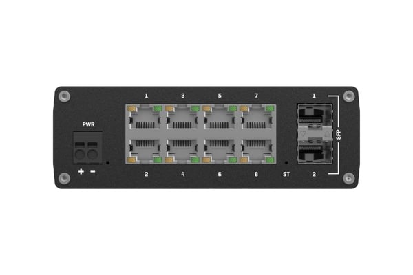 Teltonika TSW212 administrerbar switch 8 x 10/100/1000, 2 SFP