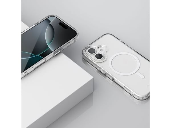 Vonmählen Transparent Case, Etui, Apple, iPhone 16 Plus, 17 cm (6.7"), Gjennomsiktig, Hvit